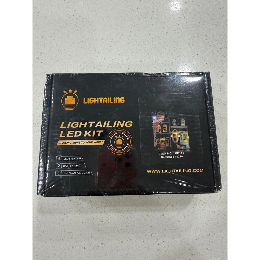 Lighttailing‎ LED Lighting Kit for LEGO Bookshop 10270 LGK311 New Sealed